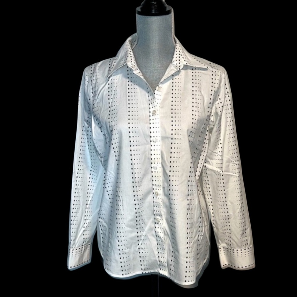 Talbots button down top size 12 petite